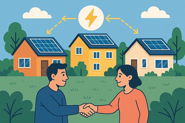 Komunitní sdílení elektrické energie